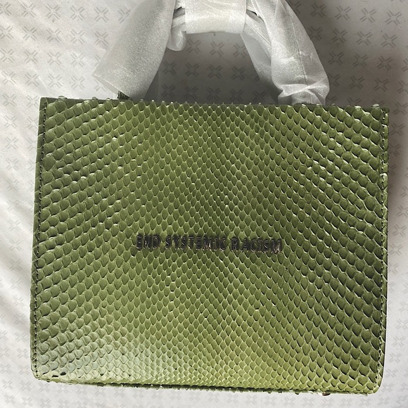 Brandon Blackwood Tote - ESR - Sage python - Picture 1 of 7